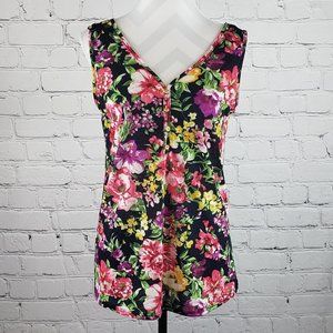 Rue Juju Small Floral Sleeveless Tank